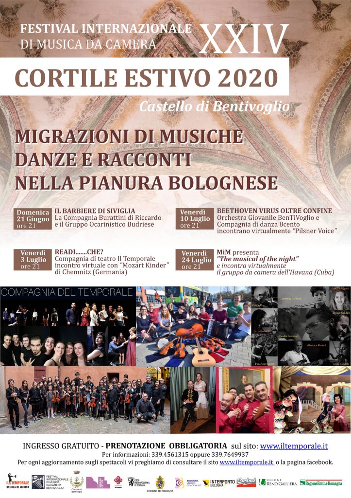 Programma XXIV FESTIVAL INTERNAZIONALE MUSICA DA CAMERA