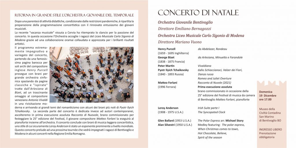 Concerto di Natale 2021