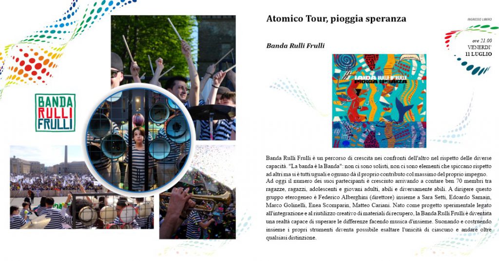 Evento Rulli Frulli Festival Atomico Tour
